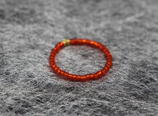 Silver-lined Red Ring